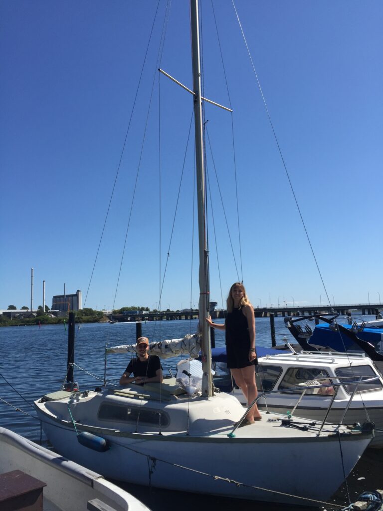 Da vi købte vores første sejlbåd